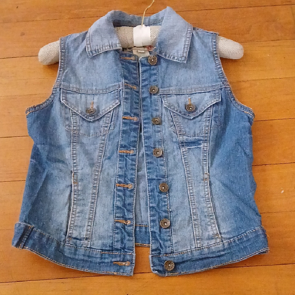 Paris Blues Light Blue Denim Vest